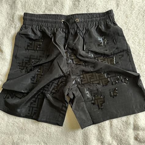 kids fendi shorts|fendi reflective shorts.